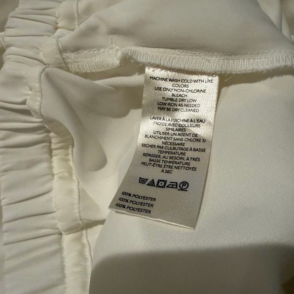 Anthropologie Maeve White Pants NWT - Picture 6 of 7